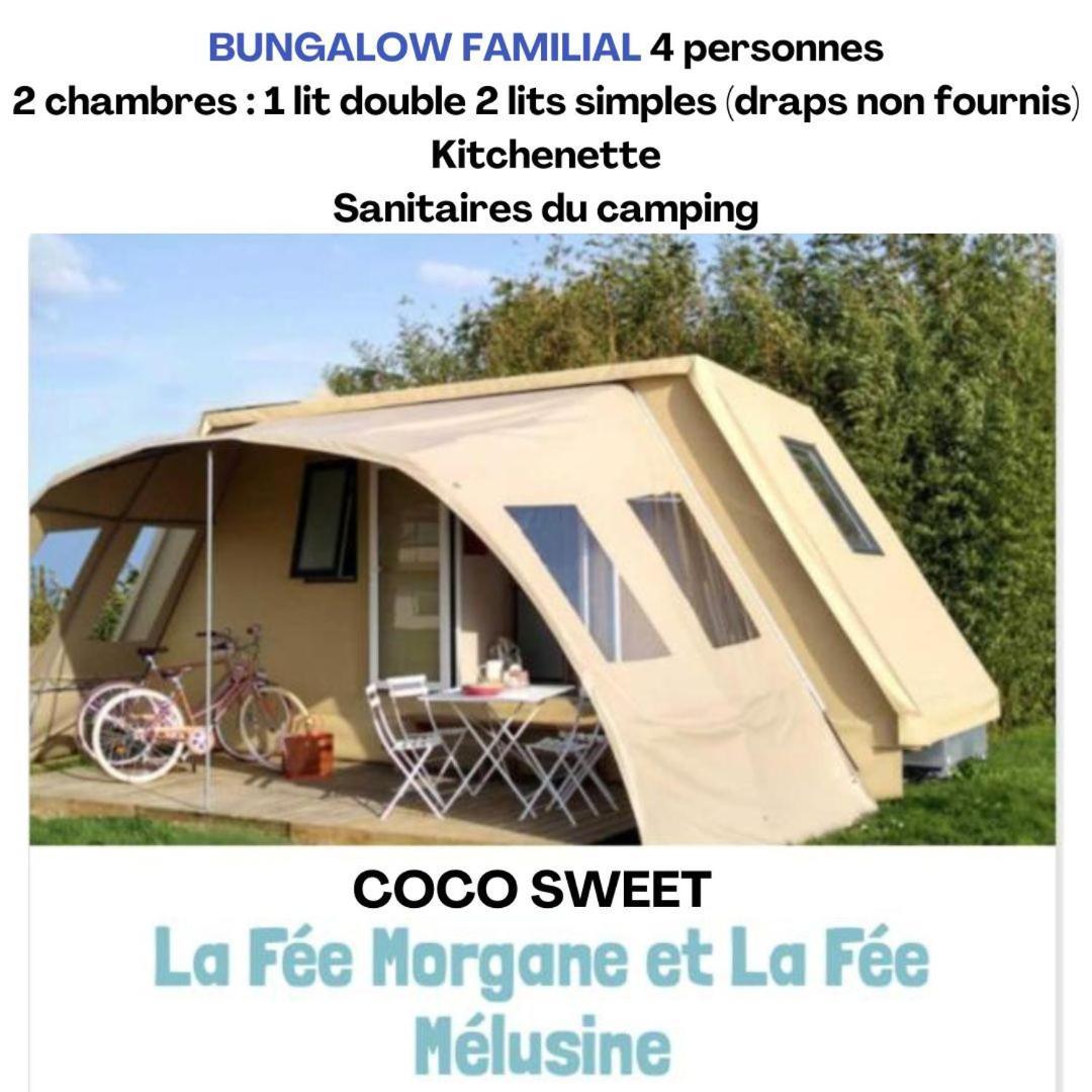 Camping Le Val Aux Fees - Broceliande Concoret Luaran gambar