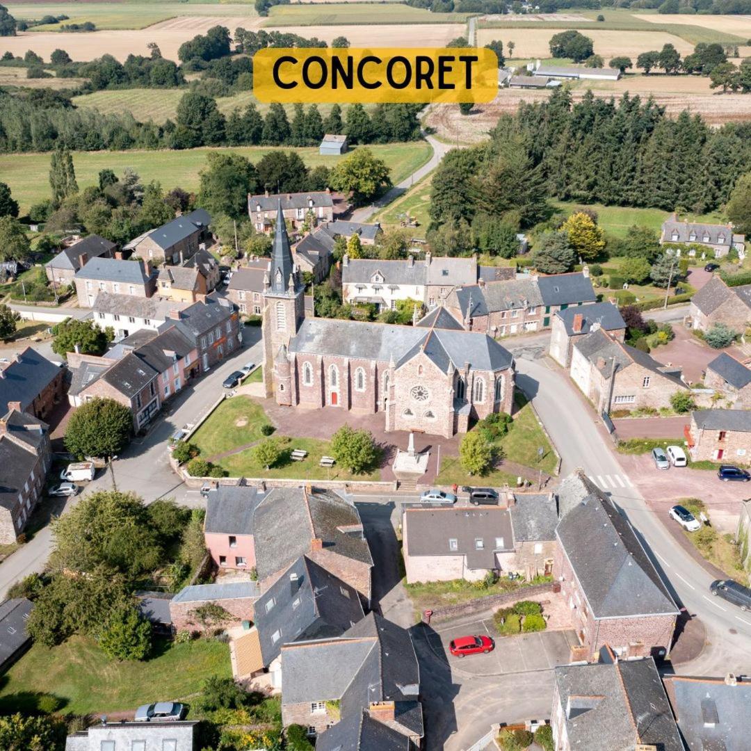 Camping Le Val Aux Fees - Broceliande Concoret Luaran gambar