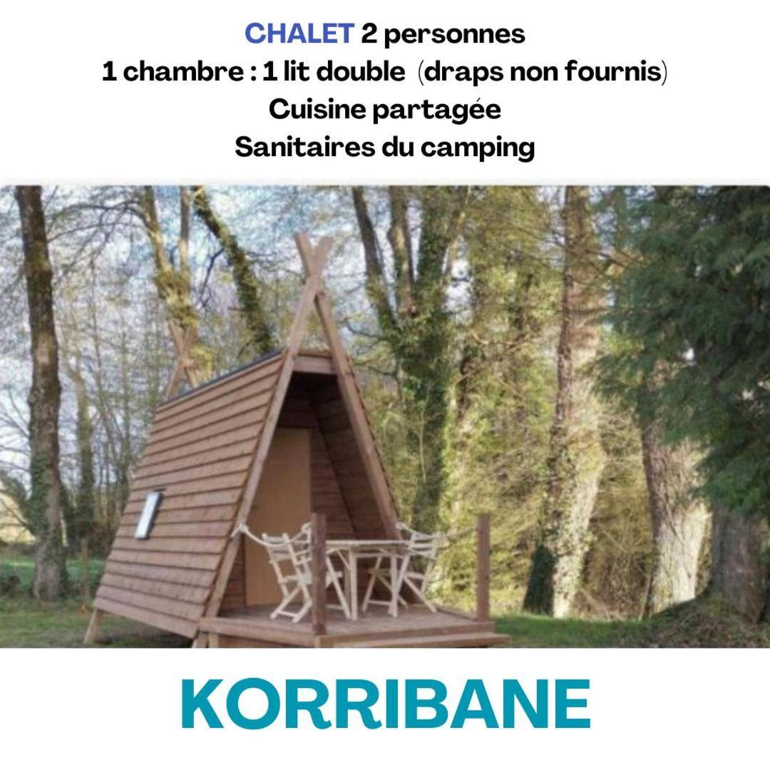 Camping Le Val Aux Fees - Broceliande Concoret Luaran gambar