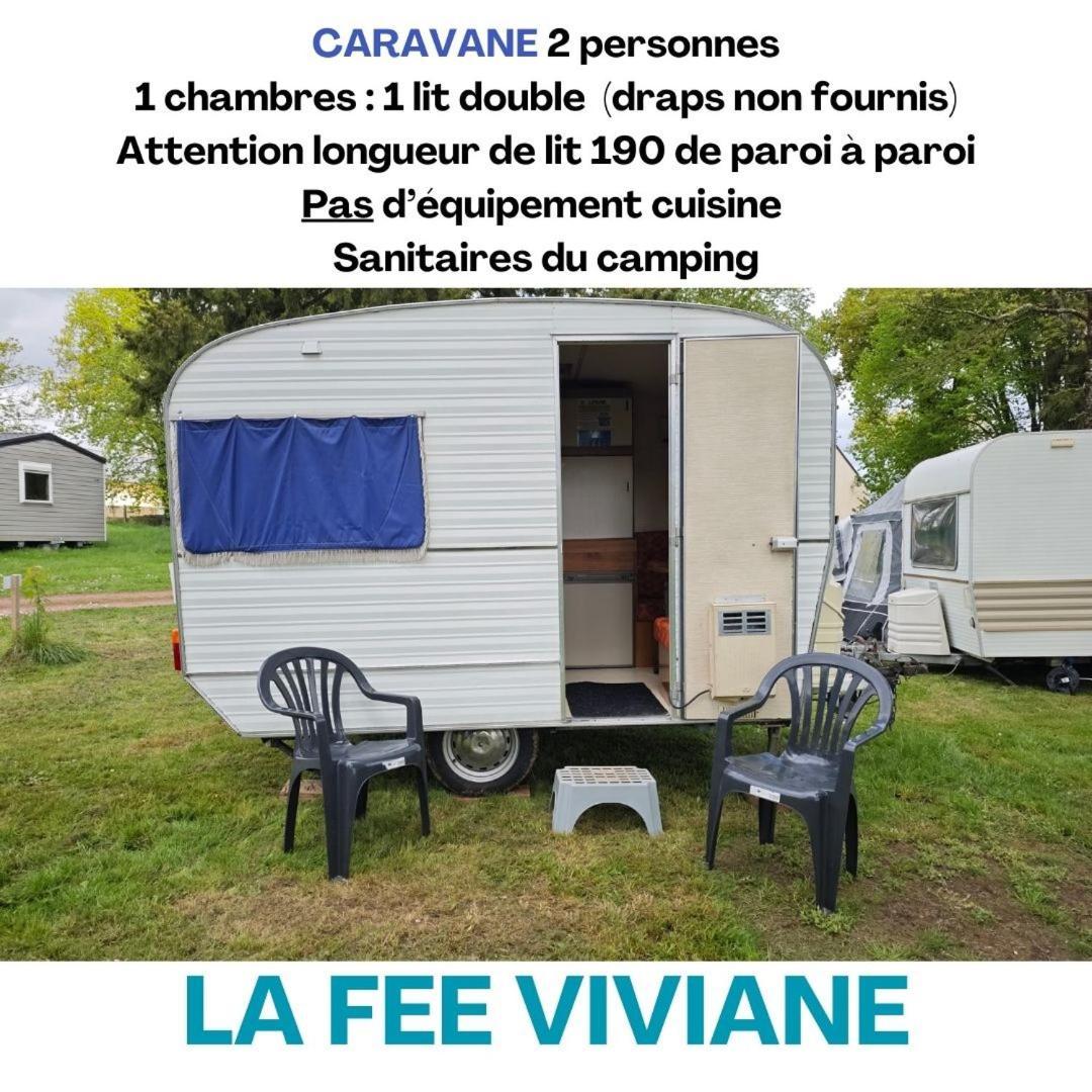 Camping Le Val Aux Fees - Broceliande Concoret Luaran gambar