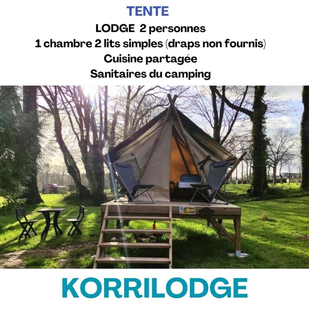 Camping Le Val Aux Fees - Broceliande Concoret Luaran gambar