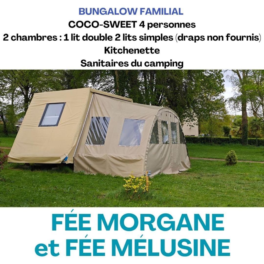 Camping Le Val Aux Fees - Broceliande Concoret Luaran gambar