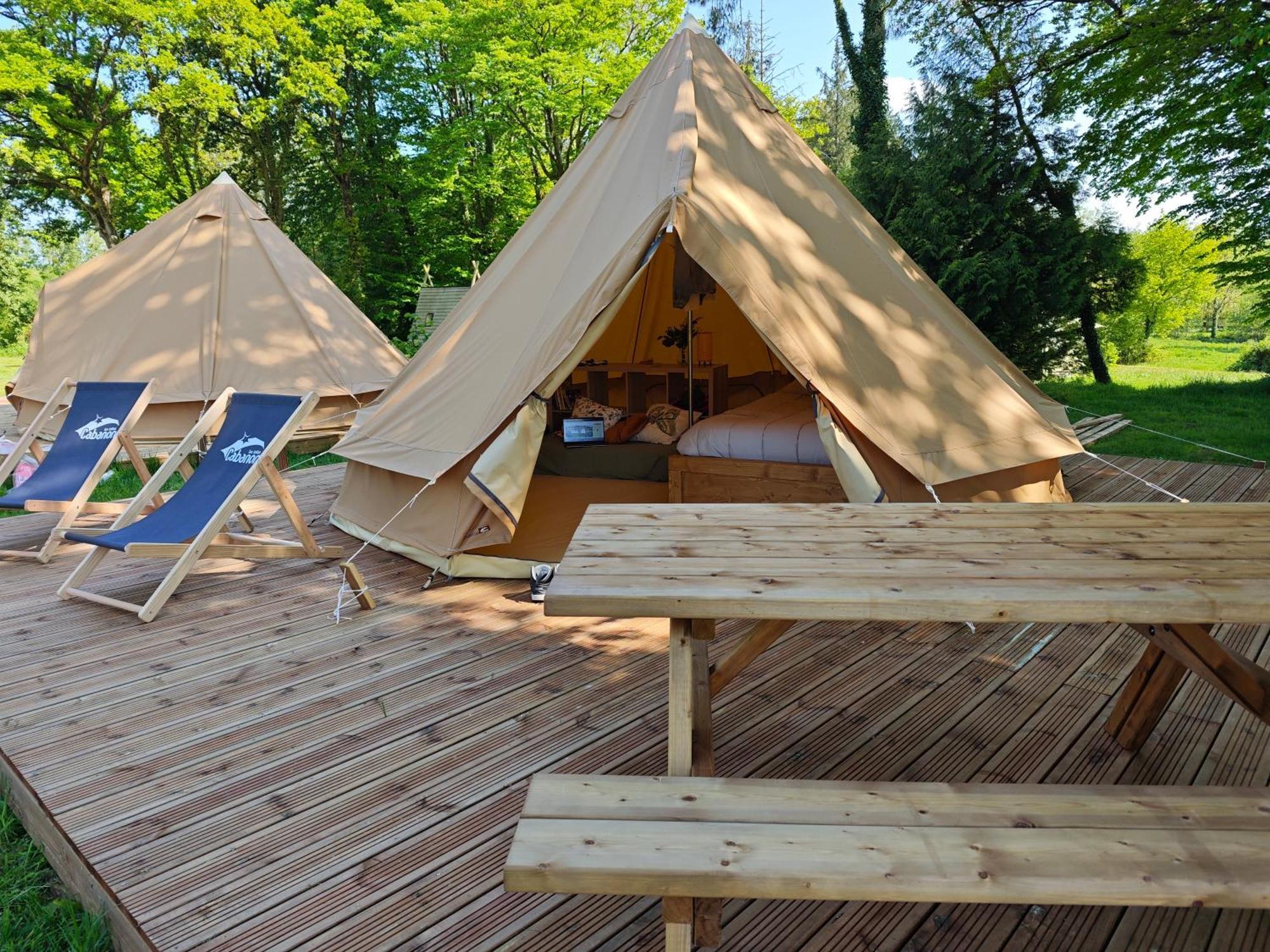 Camping Le Val Aux Fees - Broceliande Concoret Bilik gambar